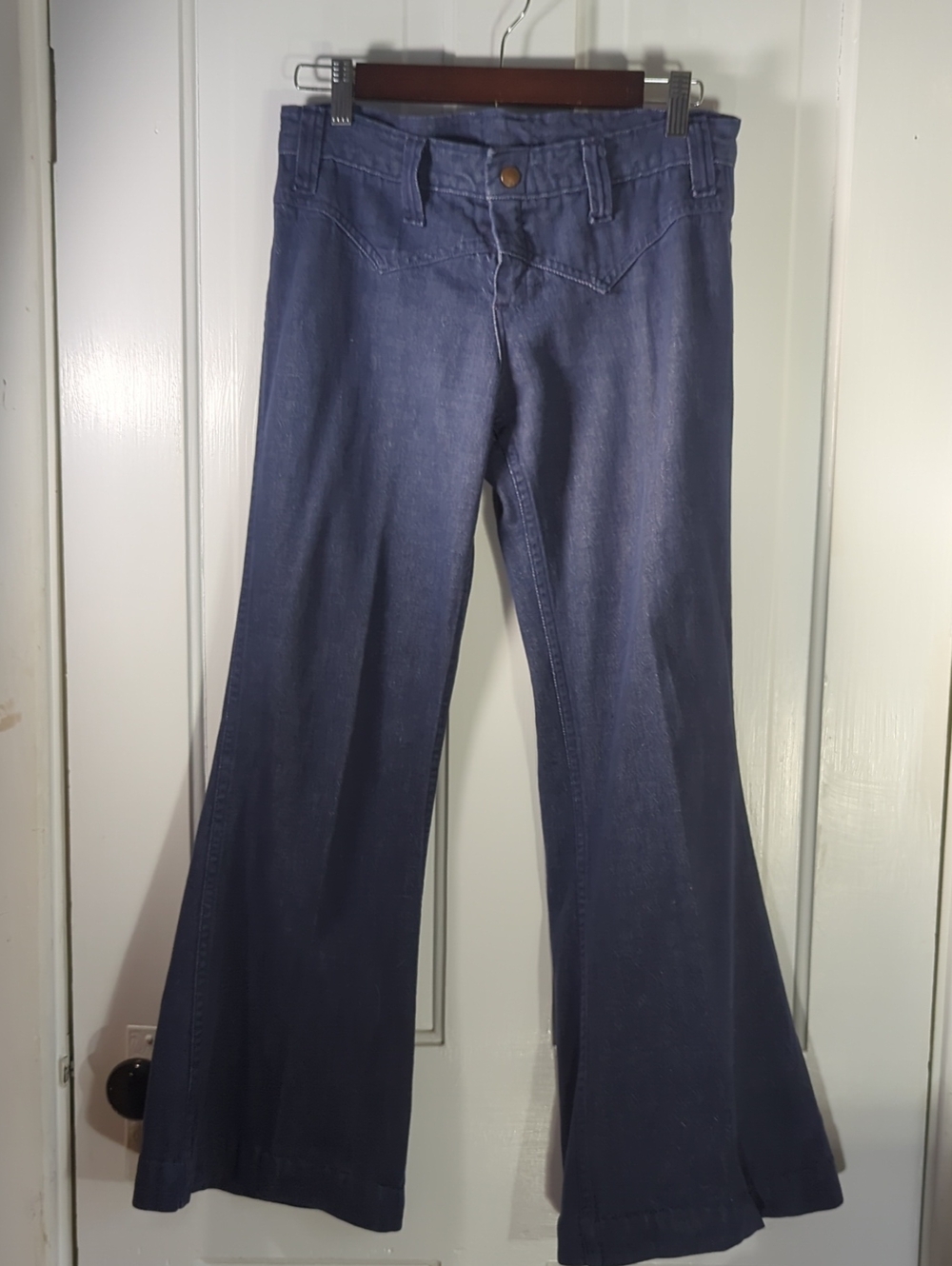 Vintage Penny Lane 70s Plushbottoms Bell Bottom Hip Hugger Low Rise